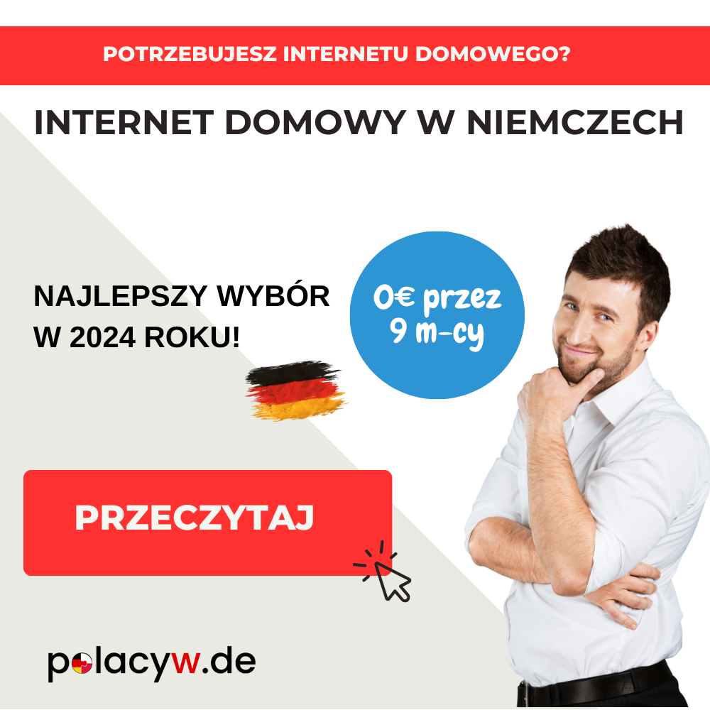 Internet domowy w Niemczech w 2024 roku