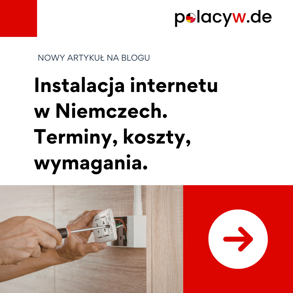 Instalacja internetu w Niemczech – terminy, koszty, wymagania