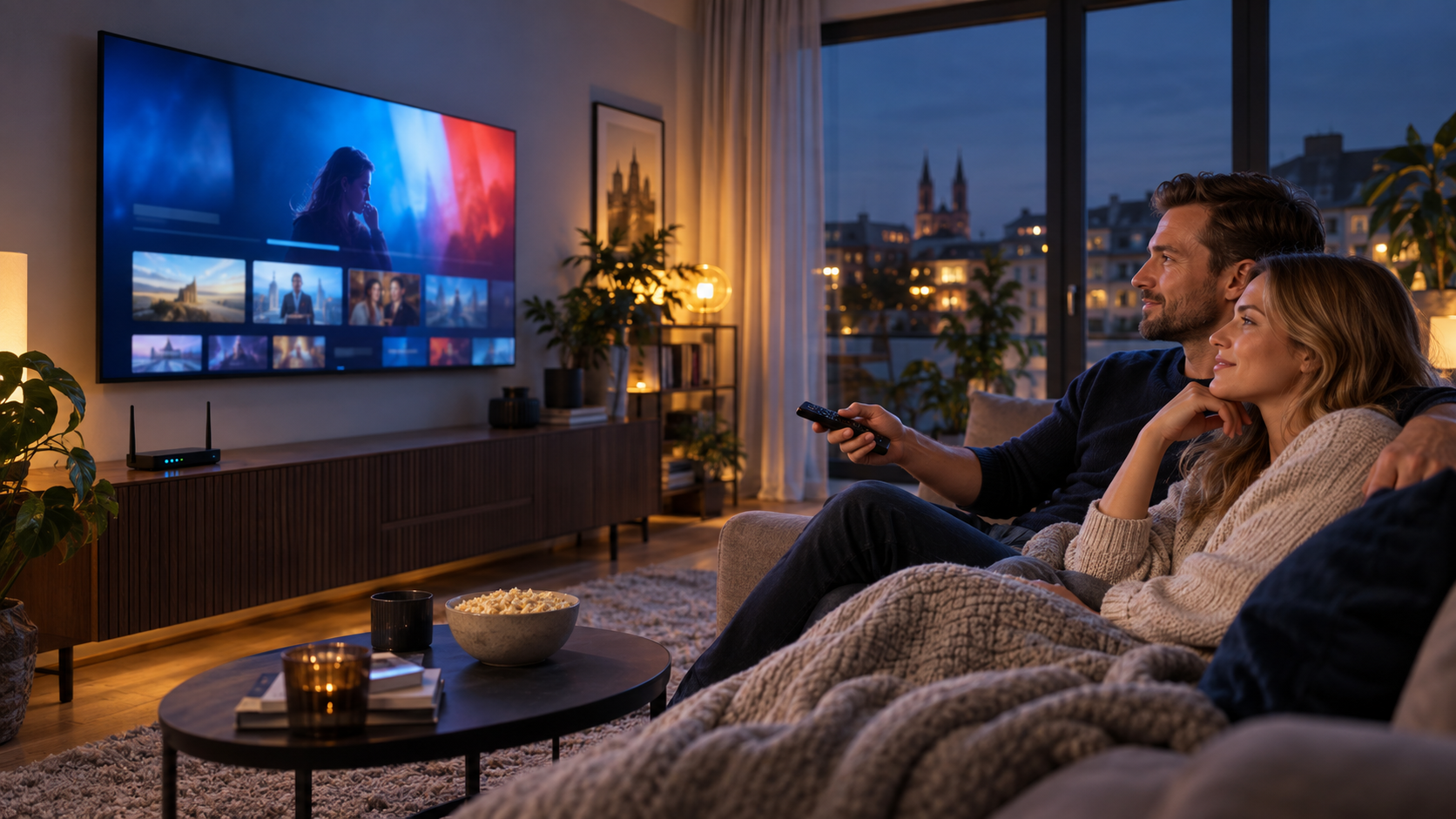 Polska telewizja przez internet w niemieckim mieszkaniu